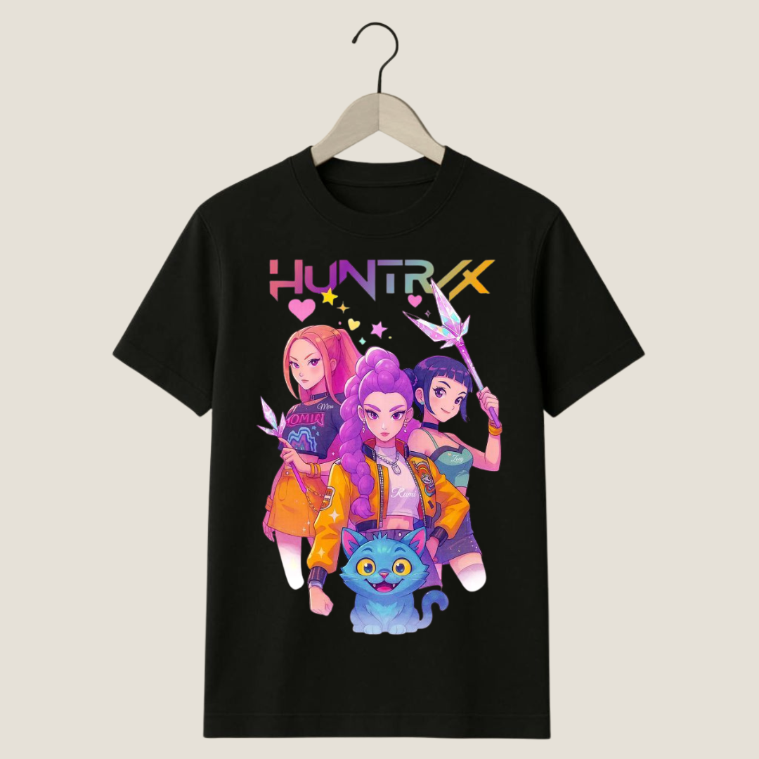 Polera infantil Algodón - Las guerreras kpop