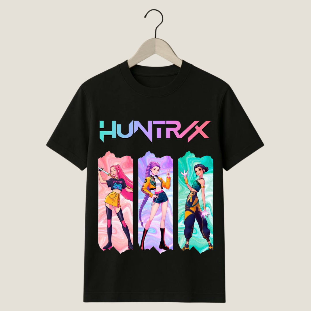 Polera infantil Algodón - Las guerreras kpop