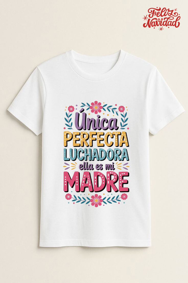 Polera 100% algodon mujer -  Especial navidad